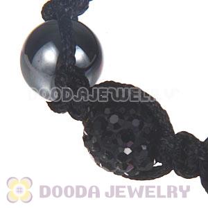 Wholesale On Sale Handmade Pave Crystal Macrame Bracelets