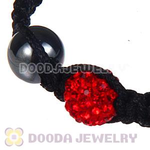 Wholesale On Sale Handmade Pave Crystal Macrame Bracelets