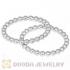 Unisex Platinum Plated Stackable Bubble Ring Wholesale