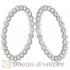 Unisex Platinum Plated Stackable Bubble Ring Wholesale