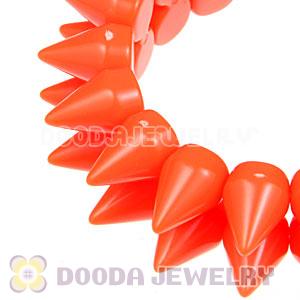 Fashion 2 Rows Rock Punk Spike Rivets Elastic Stretch Bangle Bracelet