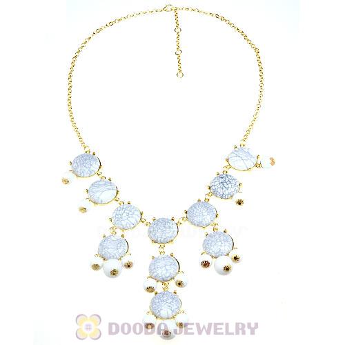 2012 New Fashion White Turquoise Bubble Necklaces Wholesale