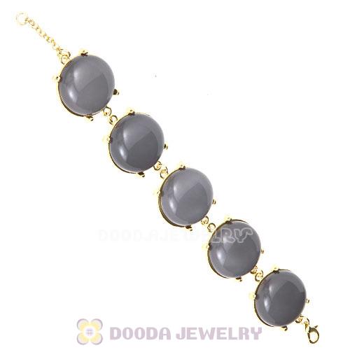 Cheap Resin Bead Grey Bubble Bracelets Wholesale