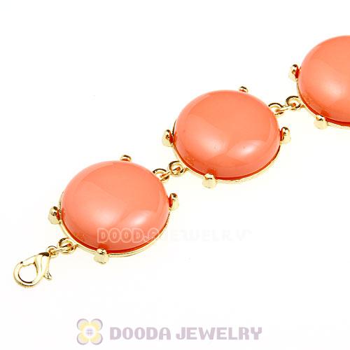 Cheap Resin Bead Orange Bubble Bracelets Wholesale