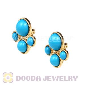 Fahion Resin Kenneth Jay Lane KJL Clip Earrings Wholesale