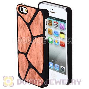 Top Class Wood Protective Cover Cases For Apple iPhone 5
