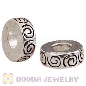 European Charm Jewelry Silver Plated Spacer Beads And Charms Wholesale