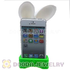 Silicone Bunny Ear Stand iPhone Horn Amplifier Speaker Wholesale