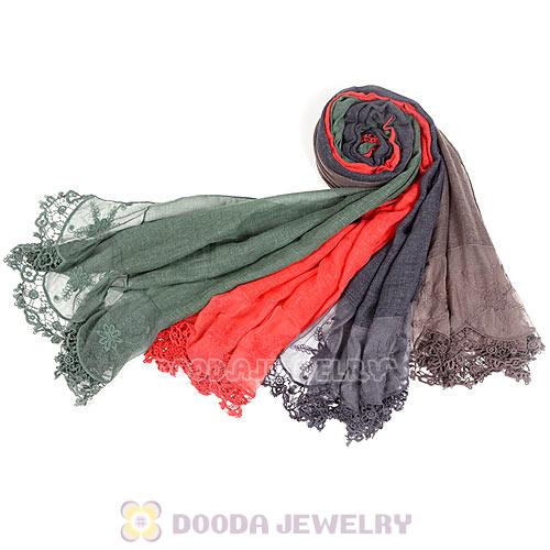 Cheap European Rural Pashmina Scarf For Women Wholesale