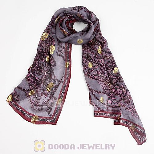 Cheap European Office Lady Mulberry Silk Scarves Pashmina Shawls Wrap Wholesale