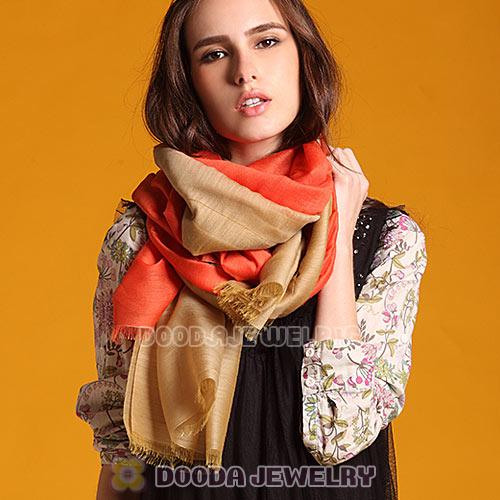 Fashion Office Lady Silk Scarves Pashmina Wool Scarf Shawls Wrap Wholesale