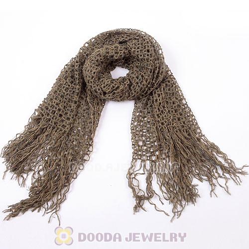 Extra Long Mohair Scarf Urban Retro Mesh Pashmina Scarves Shawl