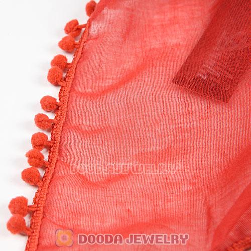 Urban Retro Square Scarf Infinity Tassel Pashmina Shawl Scarves
