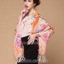 Urban Retro Textile Printing Wool Scarf Infinity Tassel Pashmina Shawl Scarves