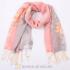 Urban Retro Textile Printing Wool Scarf Infinity Tassel Pashmina Shawl Scarves