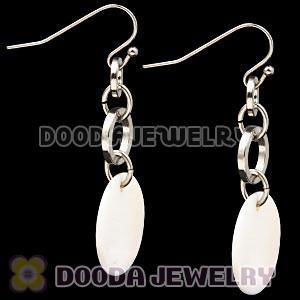 Fashion Mother Of Pearl White Sea Shell Earrings Wholesale