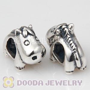 European 925 Sterling Silver Horse Charm Beads Wholesale