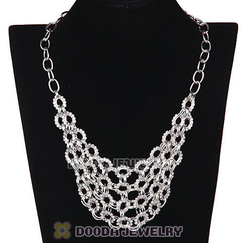 2013 Fashion Costume Jewelry Ladies Crystal Chunky Chain Necklace Wholesale