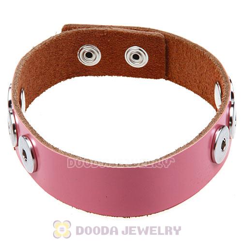 Pink Noosa Amsterdam Leather Necklaces Nude Wholesale