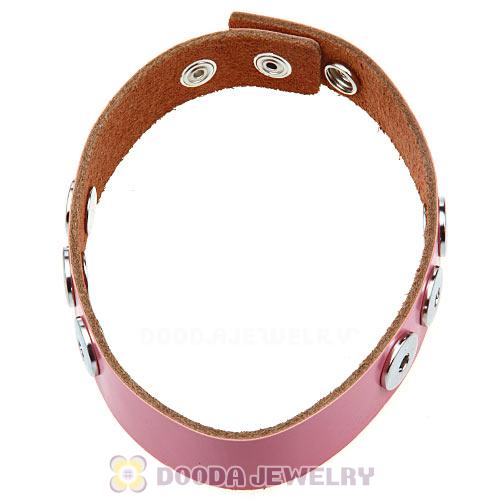 Pink Noosa Amsterdam Leather Necklaces Nude Wholesale