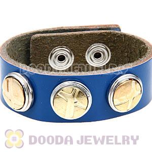 Cheap Gold Plated Alloy Metal Noosa Chunks Button Wholesale