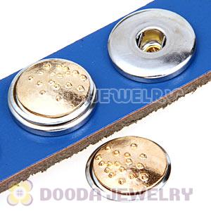 Cheap Gold Plated Alloy Metal Noosa Chunks Button Wholesale