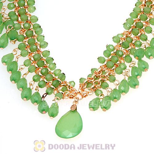 Chunky Costume Jewelry Resin Plastic Bubble Bib Necklace Wholesale