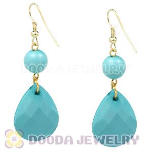 Fashion Hoop Turquoise Bubble Earrings Wholesale