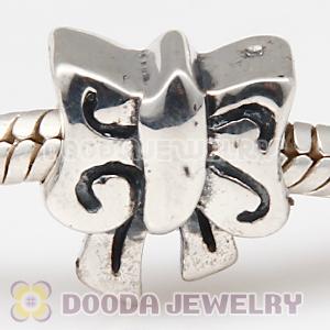 Solid Sterling Silver European Style butterfly Beads and Charms