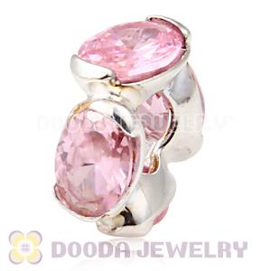 S925 Sterling Silver European Style Beads with Stone