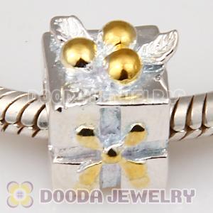 Gold Plated European Style 925 Silver Valentines Day Beads