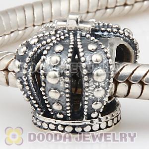 925 European Sterling Royal Crown Charm Wholesale