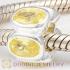 S925 Sterling Silver European Style Beads with Stone