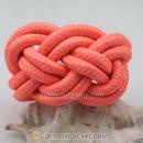 Handmade Weave Fluorescence Orange Cotton Rope Bracelets