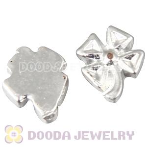 Alloy Four Leaf Clover Floating Locket Charms Wholesale