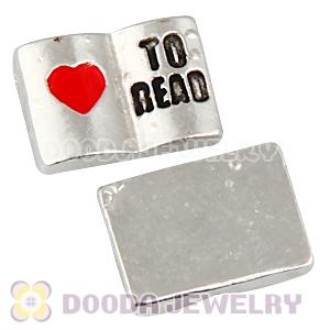 Alloy Heart TO READ Floating Locket Charms Wholesale