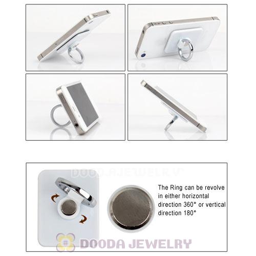 Universal Adhesive Ring Stand Holder for SmartPhone iPod iPad - Pink