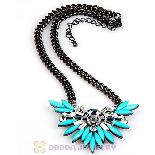 Fashion 2013 Design Lollies Blue Pendant Necklaces Wholesale