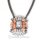 2013 Design Lollies Multi Color Resin Crystal Pendant Necklaces Wholesale