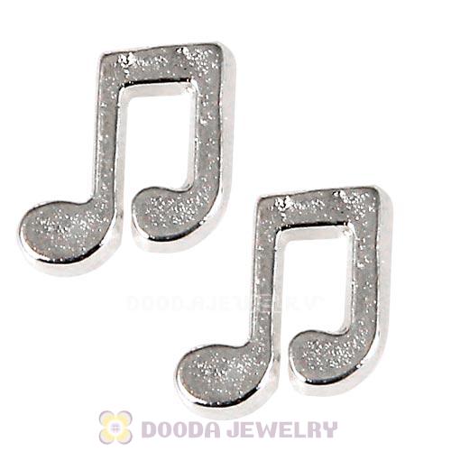 Alloy Music Floating Locket Charms Wholesale