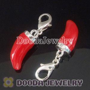 Wholesale Tscharm Jewelry Red capsicum Charms