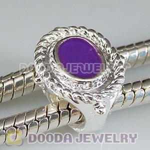 Wholesale Silver Plated European Style Double Hole Beads