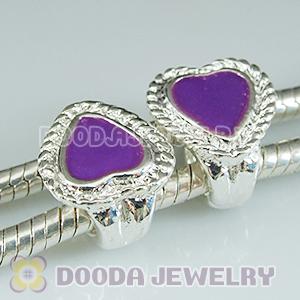 Wholesale Silver Plated European Style Double Hole Beads