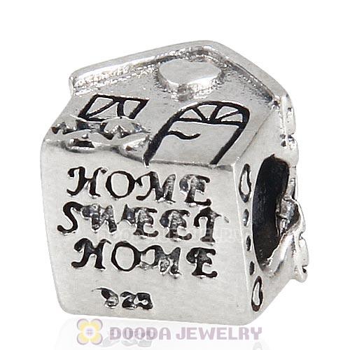 European Style Sterling Silver Home Sweet Home Beads Wholesale