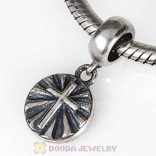 European Style Sterling Silver Beads Dangle Faith Charm