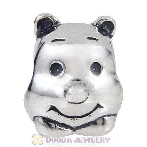 European style Sterling Silver Winnie the Pooh Bear Charm Beads