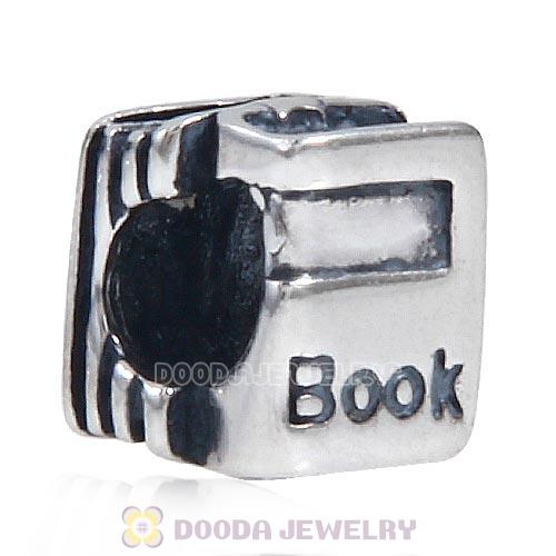 European Style Antique Sterling Silver Book Charm Beads Wholesale