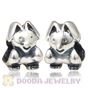 European Style Easter Rabbit Charm Beads fit Largehole Jewelry, Lovecharmlinks