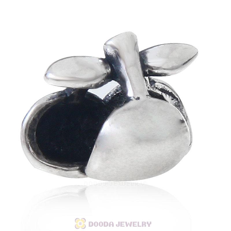 925 Sterling Silver Fruit Jewelry Cherry Charm Bead