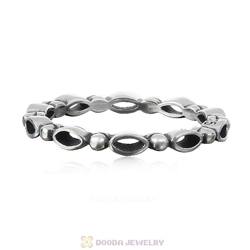 925 Sterling Silver Alluring Brilliant Marquise Ring